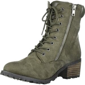 Coconuts by Matisse Olive Combat Boots